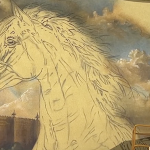 JEREZ TV MURAL CABALLO