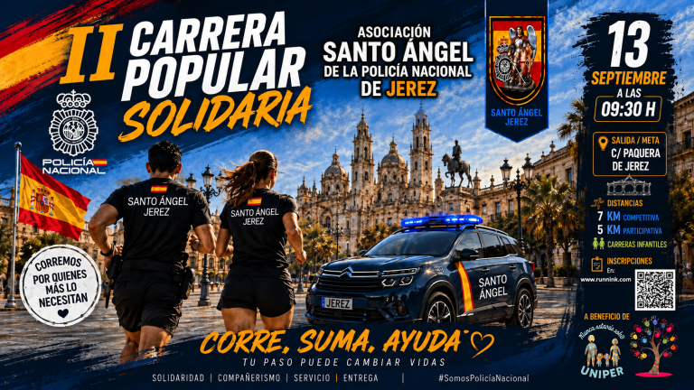 JEREZ TV CARTEL II CARERA POPULAR SOLIDARIA SANTO ANGEL