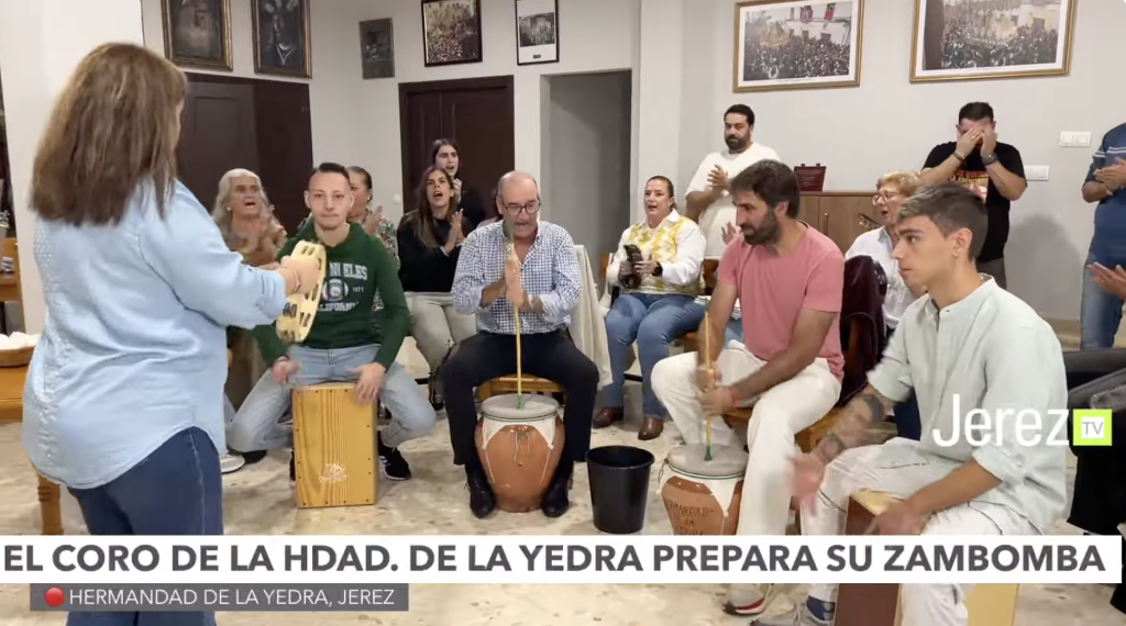 JEREZ TV ENSAYOS ZAMBOMBAS HMDAD. LA YEDRA