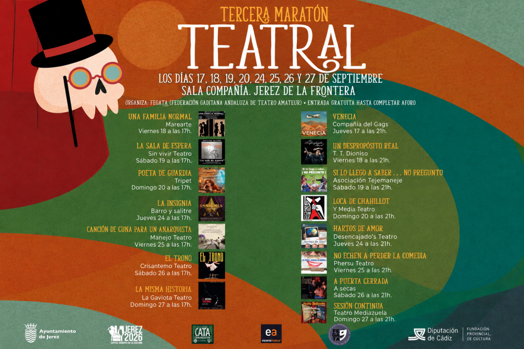 JEREZ TV JEREZ TV CARTEL III Maratón de Teatro