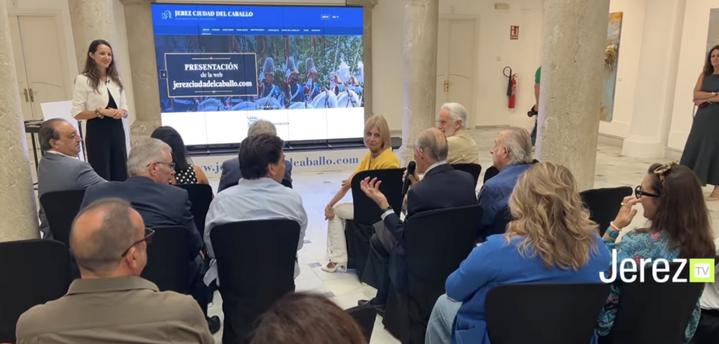 JEREZ TV PRESENTACIÓN DE LA WEB DEL CABALLO