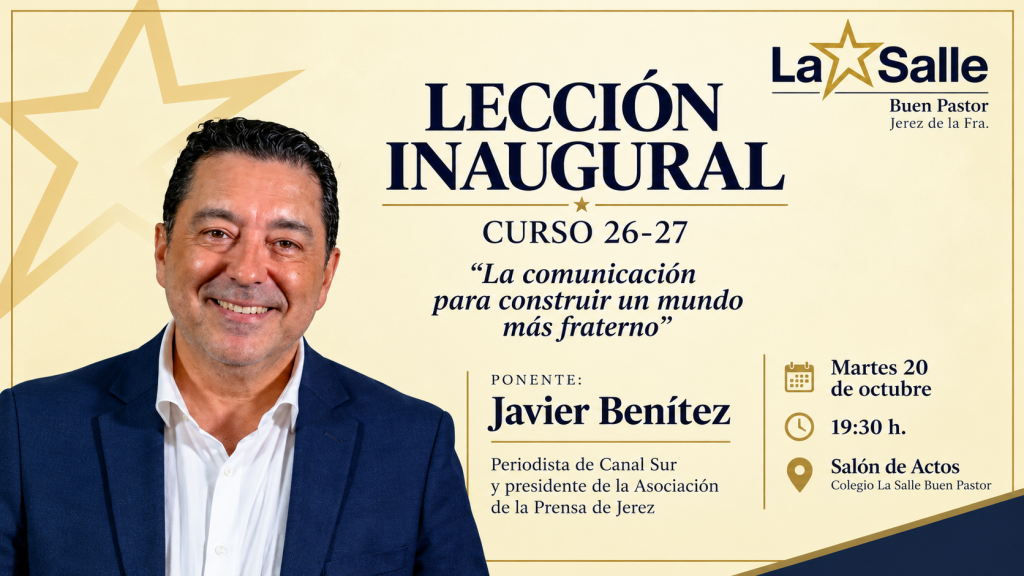 JEREZ TV CARTEL LECCIÓN INAUGURAL LA SALLE