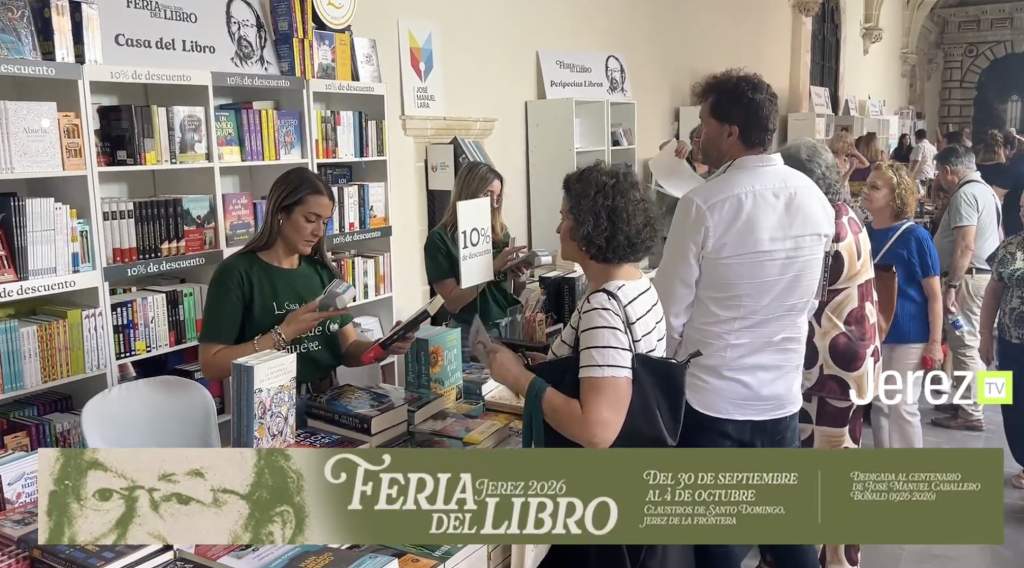 JEREZ TV FERIA DEL LIBRO CLAUSTROS DE SANTO DOMINGO