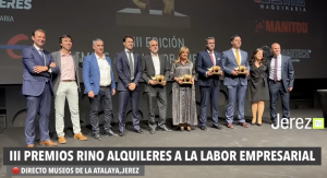 JEREZ TV III PREMIOS RINO ALQUILERES A LA LABOR EMPRESARIAL