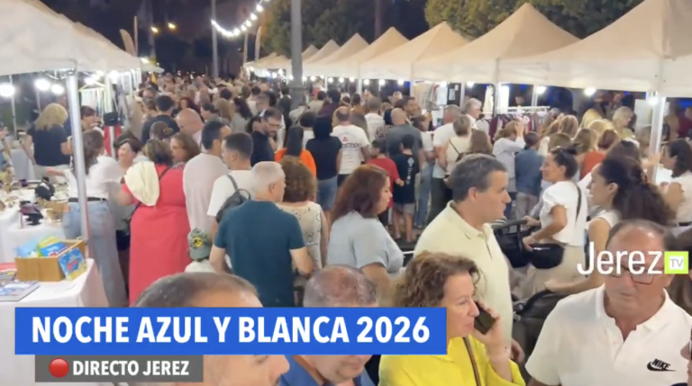 JEREZ TV NOCHE AZUL Y BLANCA 2026
