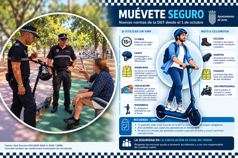 JEREZ TV NUEVA NORMATIVA CIRCULACIÓN VMP