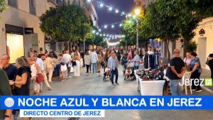 JEREZ TV Noche azul y blanca
